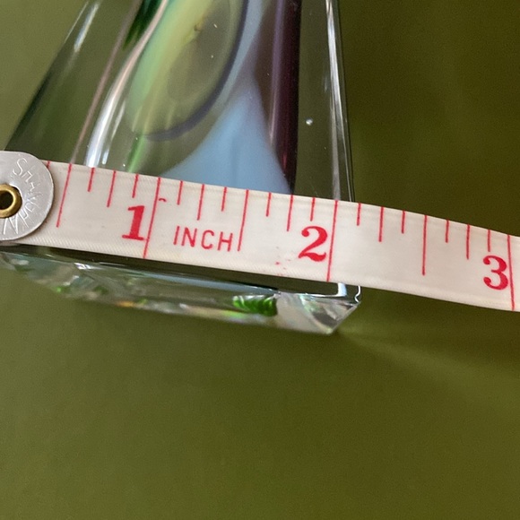 Handmade Russian Confetti Drip Crystal Vase - Picture 5 of 6